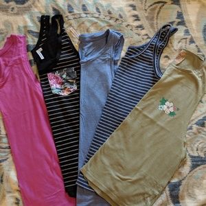 Pile tank tops all size S in time for summer